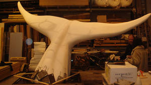 MAKING THE BLUE WHALE TAIL