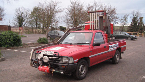 Camion a legna
