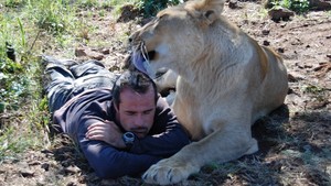 Kevin Richardson et les félins photo