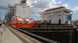 O Canal do Panamá fotografia