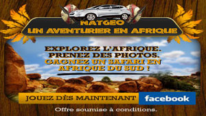 Gagnez un safari en Afrique du Sud !