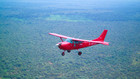 Abenteuerflug über Afrika
