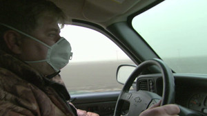 Driving in the ash video